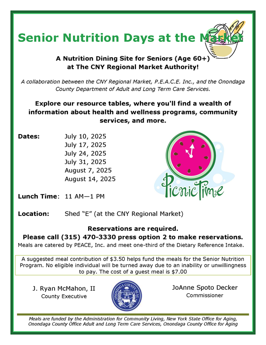 Sr Days Flyer