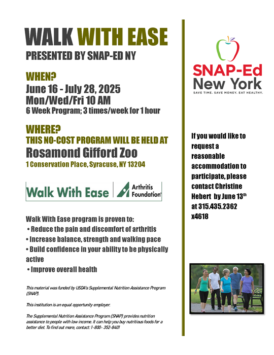 Walk With Ease Flyer