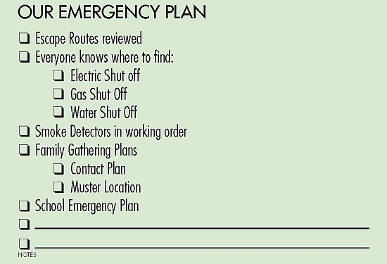 Our Emergency Plan