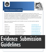 Evidence Submission Guidelines