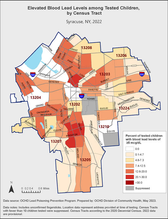 Lead Data Map