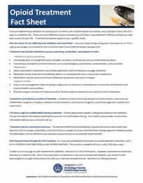 Opioid Treatment Information
