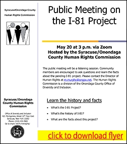 I-81 Project Flyer