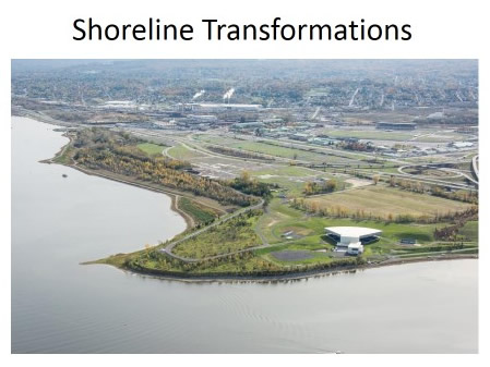Shoreline Transformations