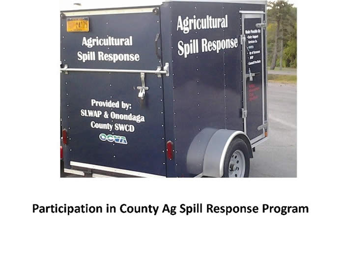 Participation in Ag Spill Response Program