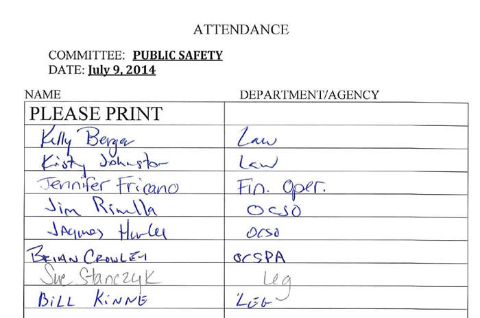 Attendance