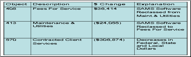 Mental Health Budget 32