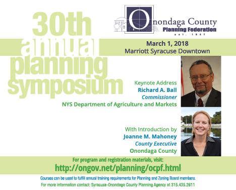 2018 Annual Planning Symposium postcard