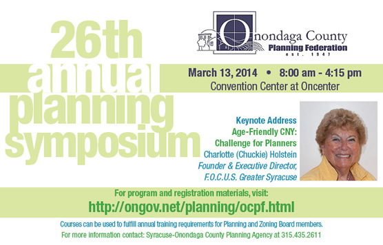 26th Annual Planning Symposium