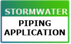 stormwater piping application